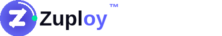 Zuploy logo on light background